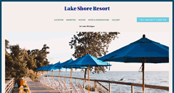 Desktop Screenshot of lakeshoreresortsaugatuck.com
